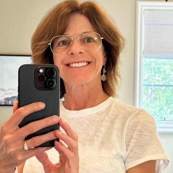 VIRGINS SAINTS & ANGELS VSA Magdalena Sacred Heart Earrings Silver Pacific Opal - Picture 4 of 8